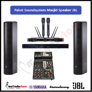 Paket Sound System Masjid Speaker JBL CBT50-LA - Paket 2 Speaker